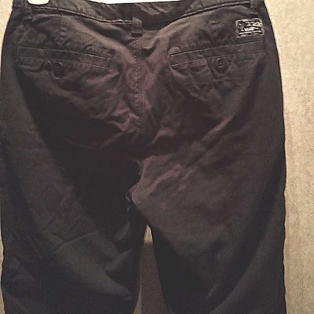 Van's off the wall's, size 14, black, straight leg